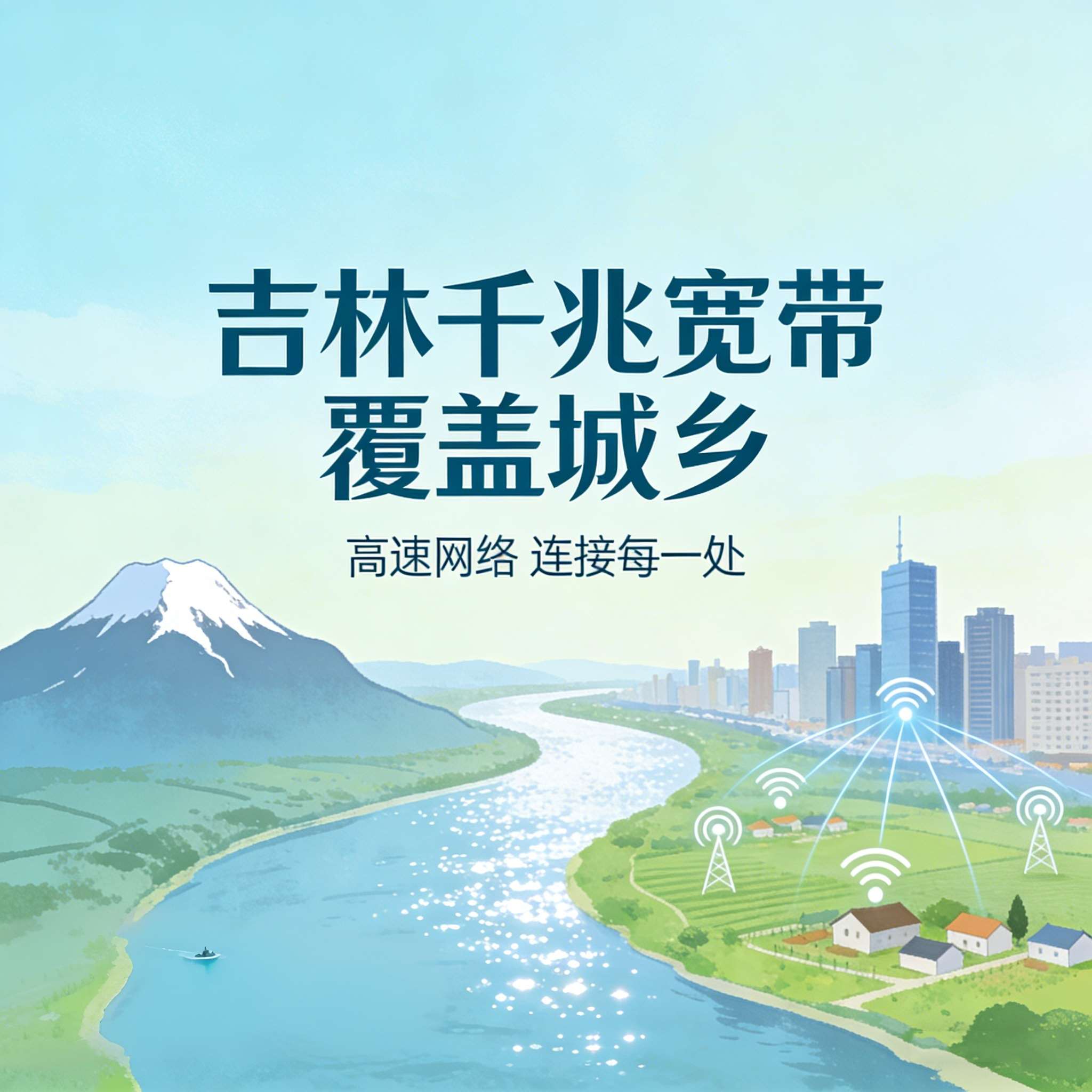 千兆织网覆吉境，智享生活向未来——吉