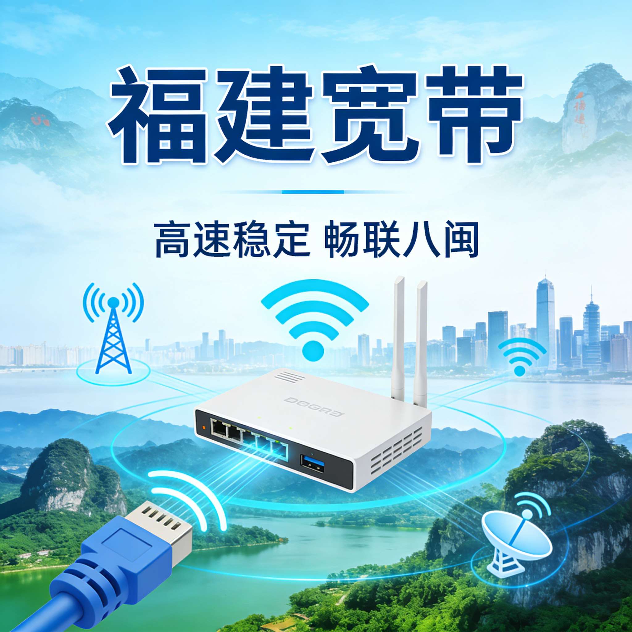 海丝承古韵 千兆启新程 福建宽带赋能