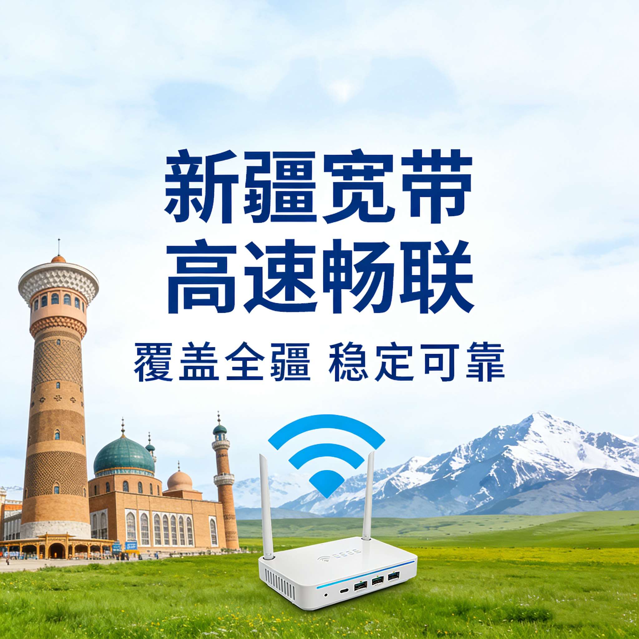 新疆宽带：让好网络，抵达新疆的每一寸