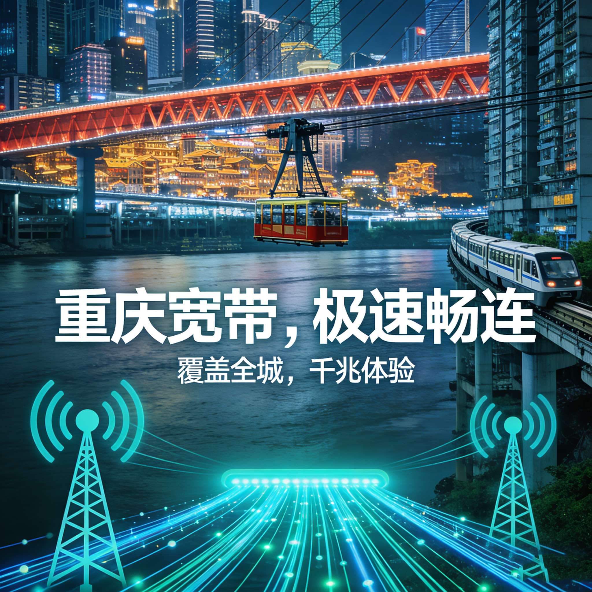 重庆宽带 惠民便民 守护山城每一户